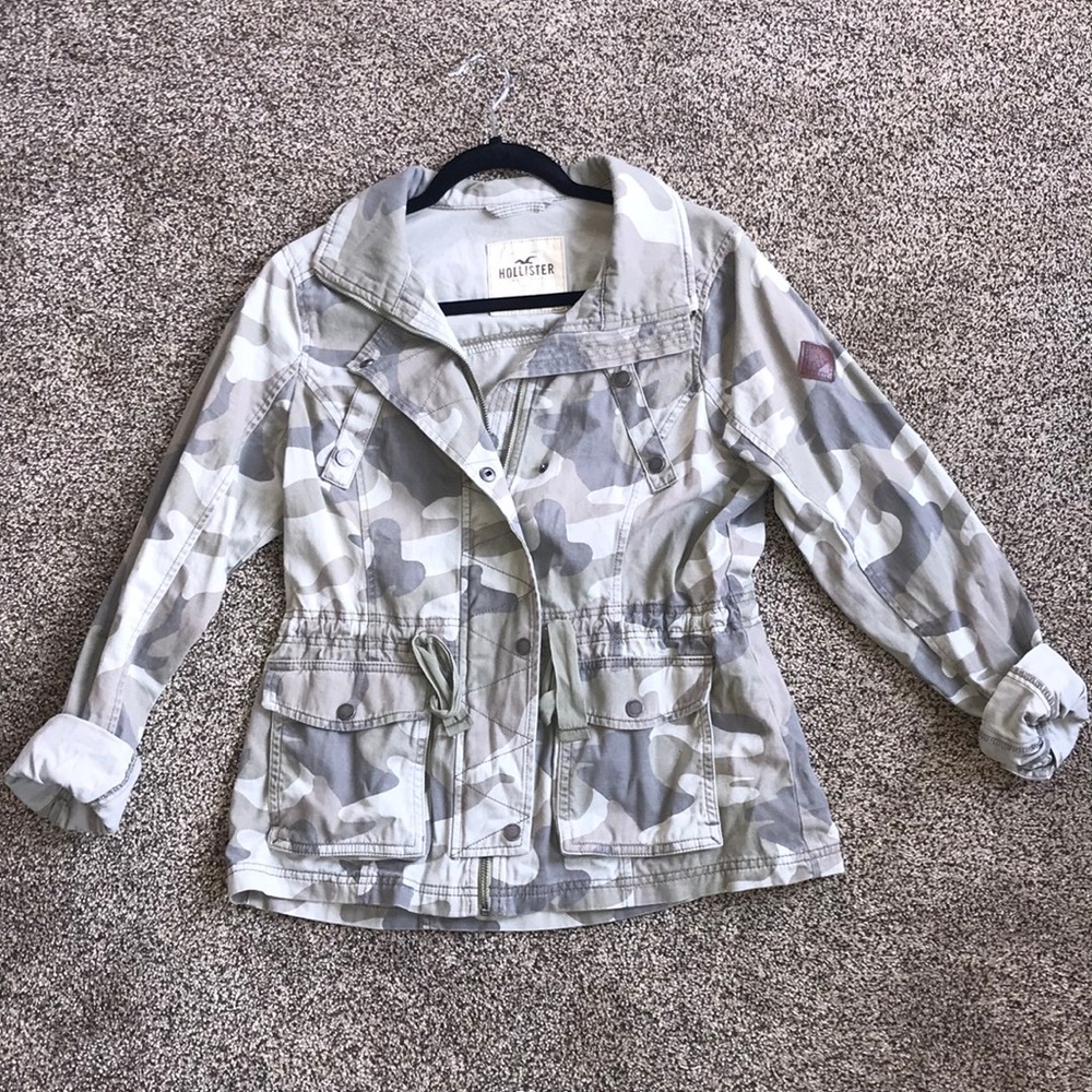 Hollister Camouflage Jacket